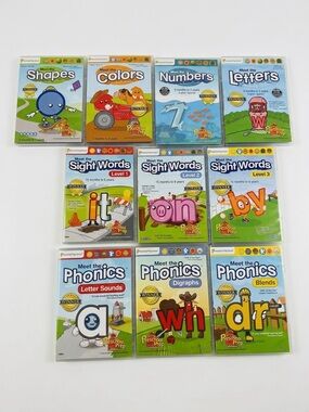 📀 Preschool Prep Co COMPLETE 10 DVD Set - Letters Numbers+